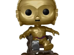 Funko Pop! Disney Star Wars: Return of the Jedi 40th - C-3P0 | in Chair #609 Bobble-Head Vinyl Figure