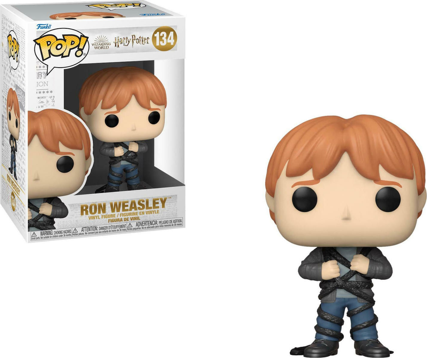 Funko Pop! Movies: Harry Potter - Ron Weasley in Devil's Snare 134 - Image 2