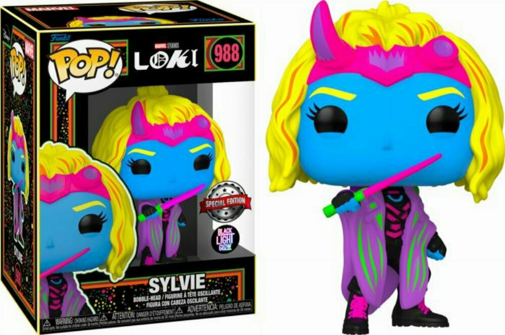 Funko Pop! Marvel: Sylvie 988 Bobble-Head Special Edition (Exclusive)