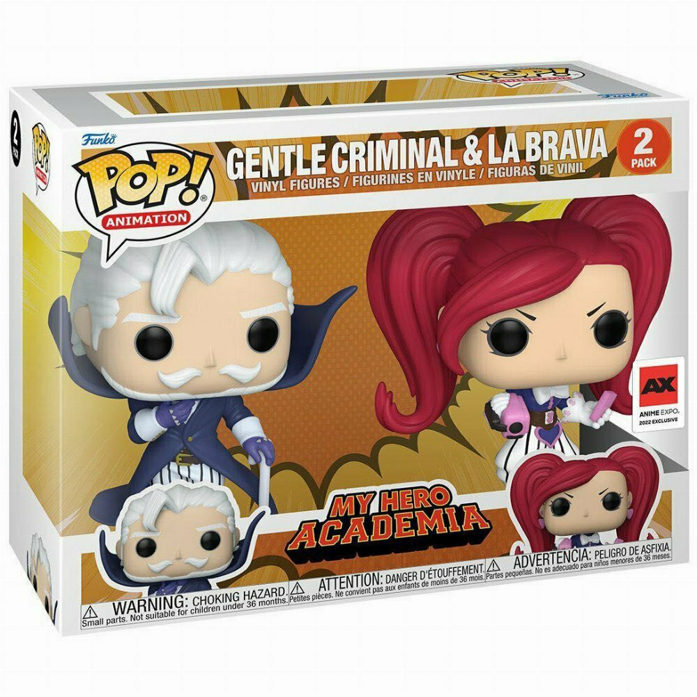 Funko Pop! Animation: My Hero Academia - Gentle Criminal & La Brava 2-Pack Special Edition (Exclusive)