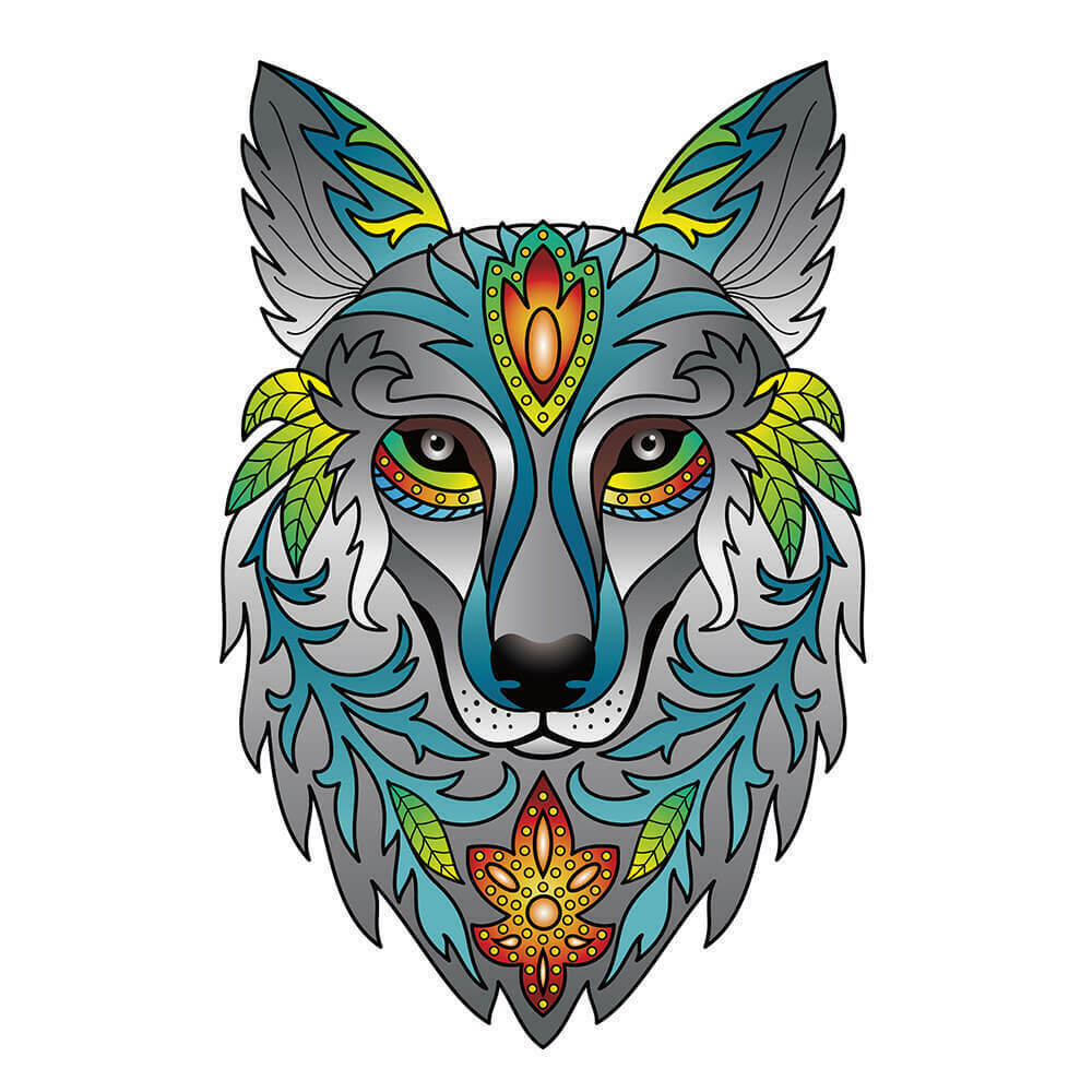 Ξύλινο Παιδικό Puzzle Wolf 180pcs για 7+ Ετών Eureka - Image 2