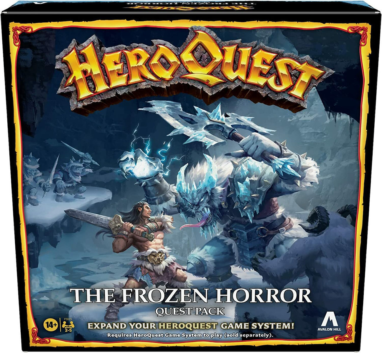 Hasbro Επιτραπέζιο Παιχνίδι HeroQuest: The Frozen Horror Quest Pack για 2-5 Παίκτες 14+ Ετών