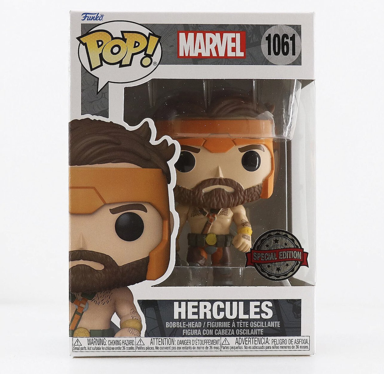Funko Pop! Marvel: Hercules 1061 Bobble-Head Special Edition (Exclusive) - Image 2