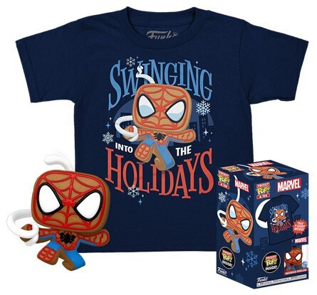 Funko Pocket Pop! / Pop! Tees Marvel - Spider-Man Gingerbread (S)
