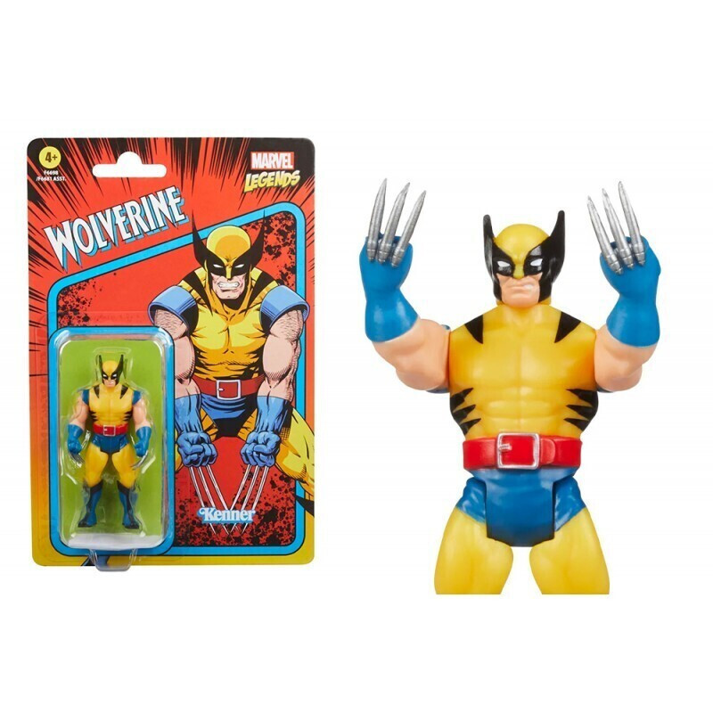 Marvel Legends Retro Collection Wolverine για 4+ Ετών 10εκ. - Image 2