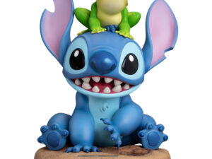 Disney 100th Master Craft Statue Stitch with Frog 34 cm