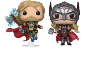 Funko Pop! Marvel Thor: Love & Thunder - Thor & Mighty Thor Special Edition (Exclusive)