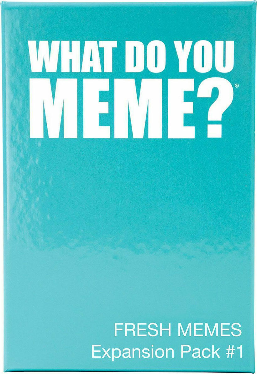 AS Επέκταση Παιχνιδιού What Do You Meme? Fresh Memes Pack #1 για 2+ Παίκτες 18+ Ετών