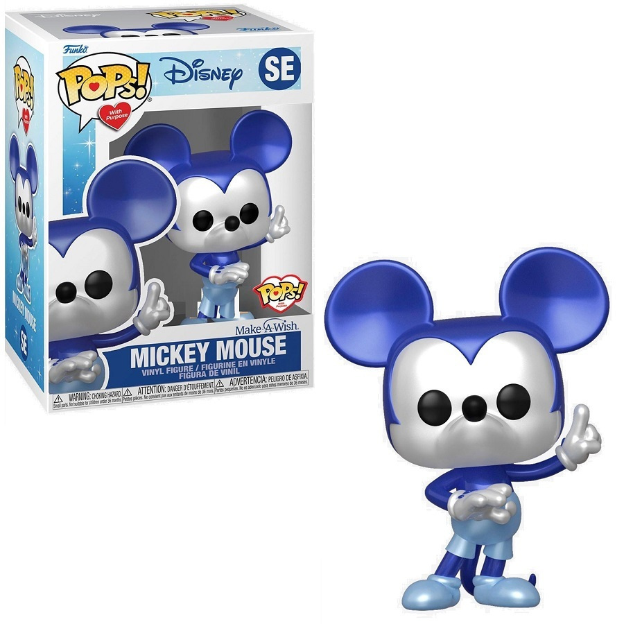 Funko Pop! with Purpose - Disney: Mickey Mouse Metallic Special Edition (Exclusive) - Image 2