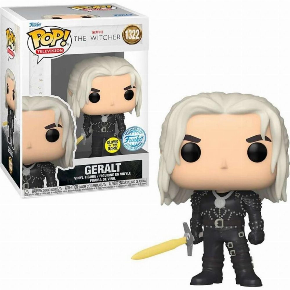 Funko Pop! Games: The Witcher - 1322 Glows in the Dark Special Edition (Exclusive) - Image 4