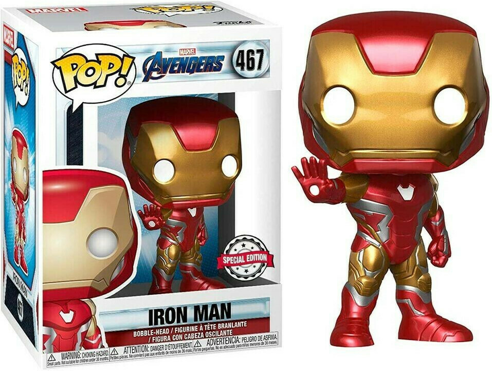 Funko Pop! Marvel: Avengers - Iron Man 467 Special Edition - Image 2