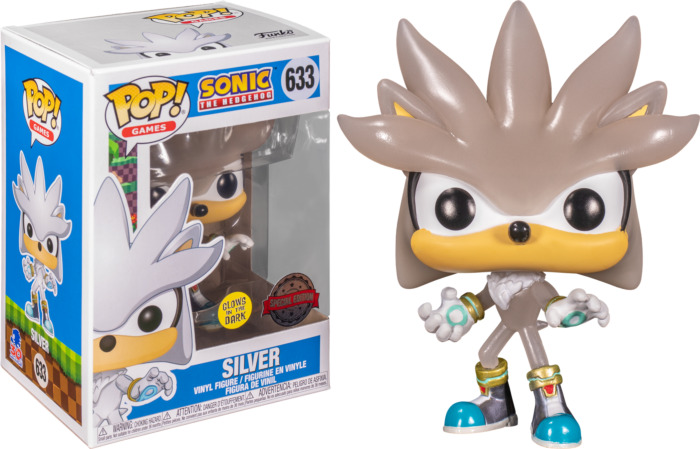 Funko Pop! Games Sonic The Hedgehog 633 Silver (Glows) - Image 3