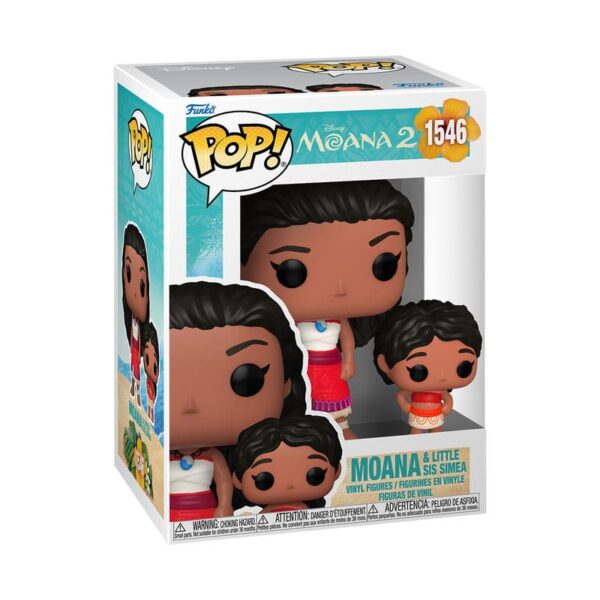 Funko Pop! Disney Moana 2 1546 Moana & Little Sis Simea - Image 2