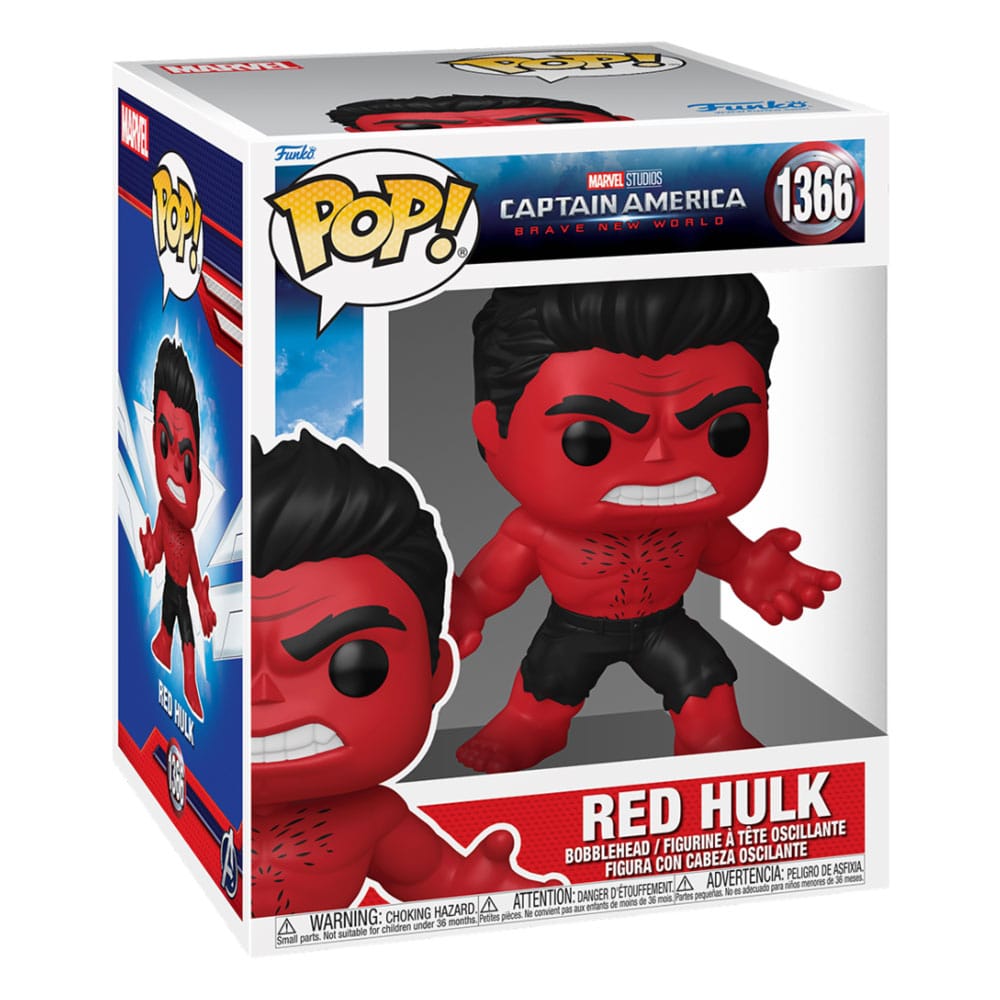 Funko Pop! Marvel Captain America 1366 Red Hulk - Image 2