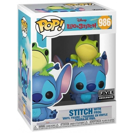 Funko Pop! Disney Lilo & Stitch 986 Stitch With Frog Exclusive - Image 2