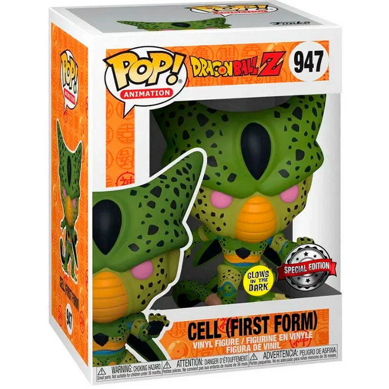 Funko Pop! Animation Dragon Ball Z 947 Cell First Form (GW) Exclusive - Image 2