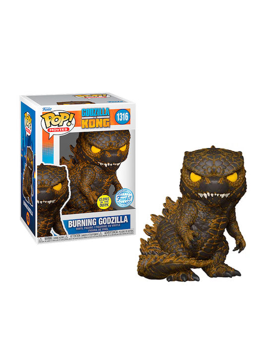 Funko Pop! Movies Godzilla Vs Kong 1316 Burning Godzilla (GW) Special Edition - Image 2