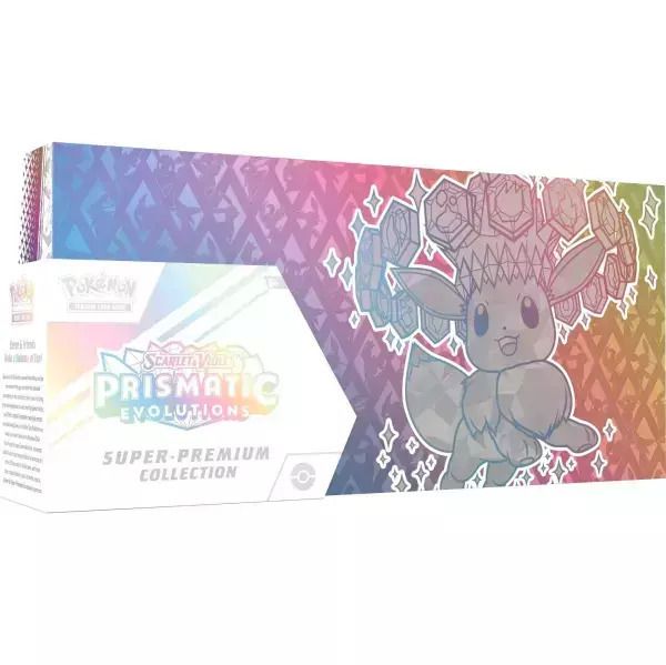 Pokémon TCG Scarlet & Violet Prismatic Evolutions Super-Premium Collection Eevee ex Edition
