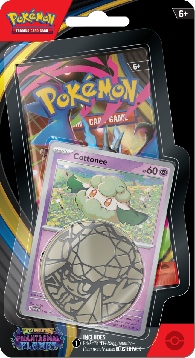 Pokemon TCG ME02 Phantasmal Flames Checklane Blister