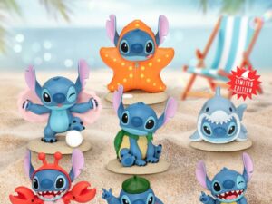Lilo & Stitch Mini Egg Attack Figures 10 cm Stitch summer dress up Series Blind Box