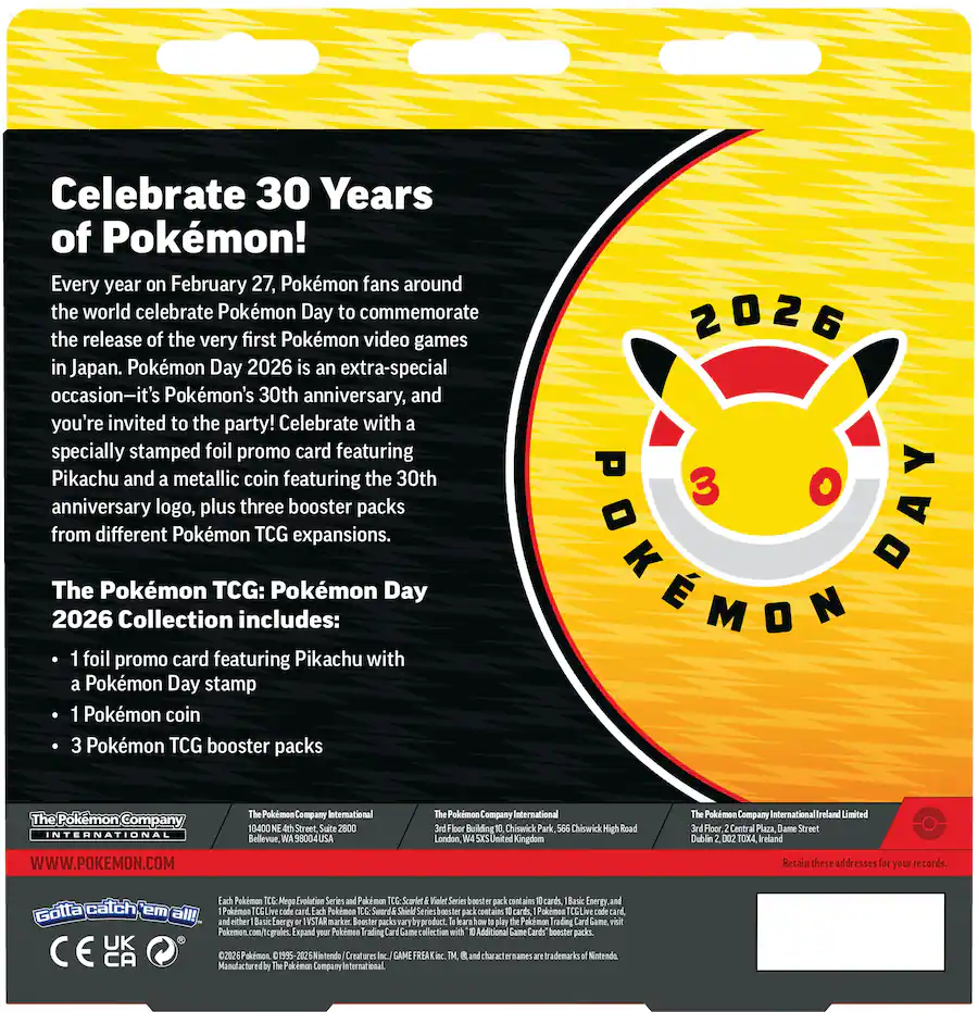 Pokémon TCG Pokemon Day 2026 Collection - Image 3