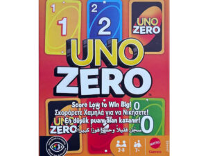 Mattel UNO Zero Επιτραπέζιο Παιχνίδι 7+ Ετών για 2+ Παίκτες