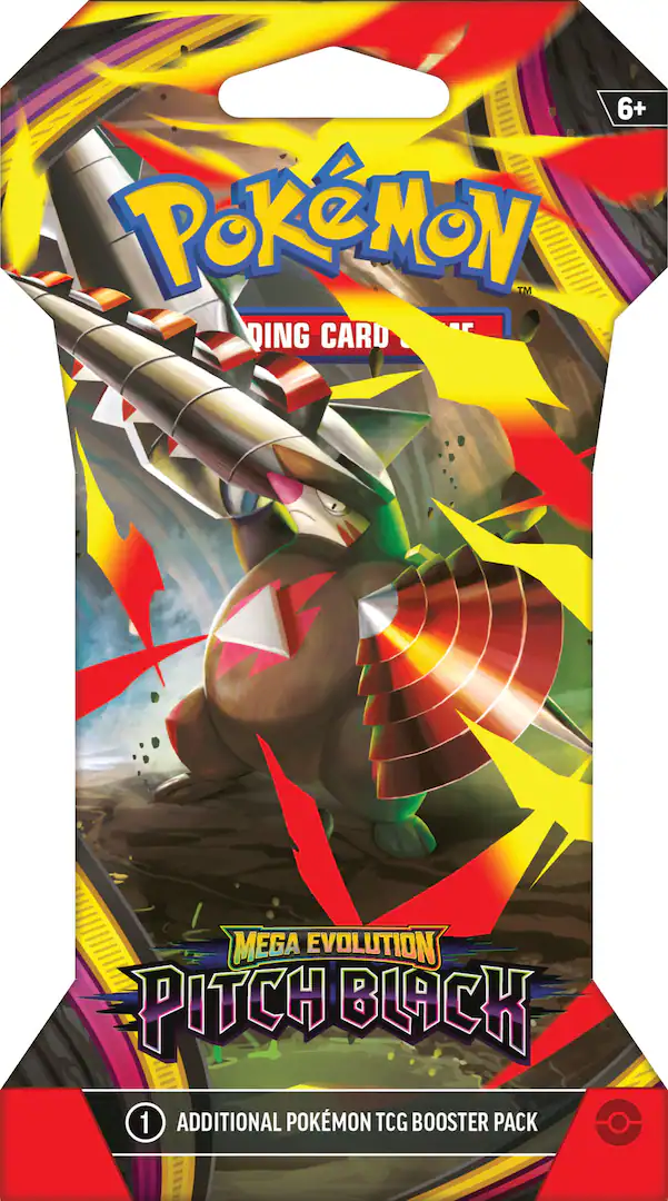 Pokémon TCG ME5.0 Pitch Black Sleeved Booster (Styles May Vary) - Image 5