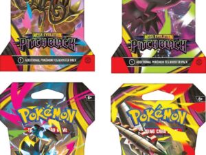 Pokémon TCG ME5.0 Pitch Black Sleeved Booster (Styles May Vary)