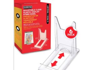 Adjustable Easel Stand 6-Pack Compatible with Video Game Cases