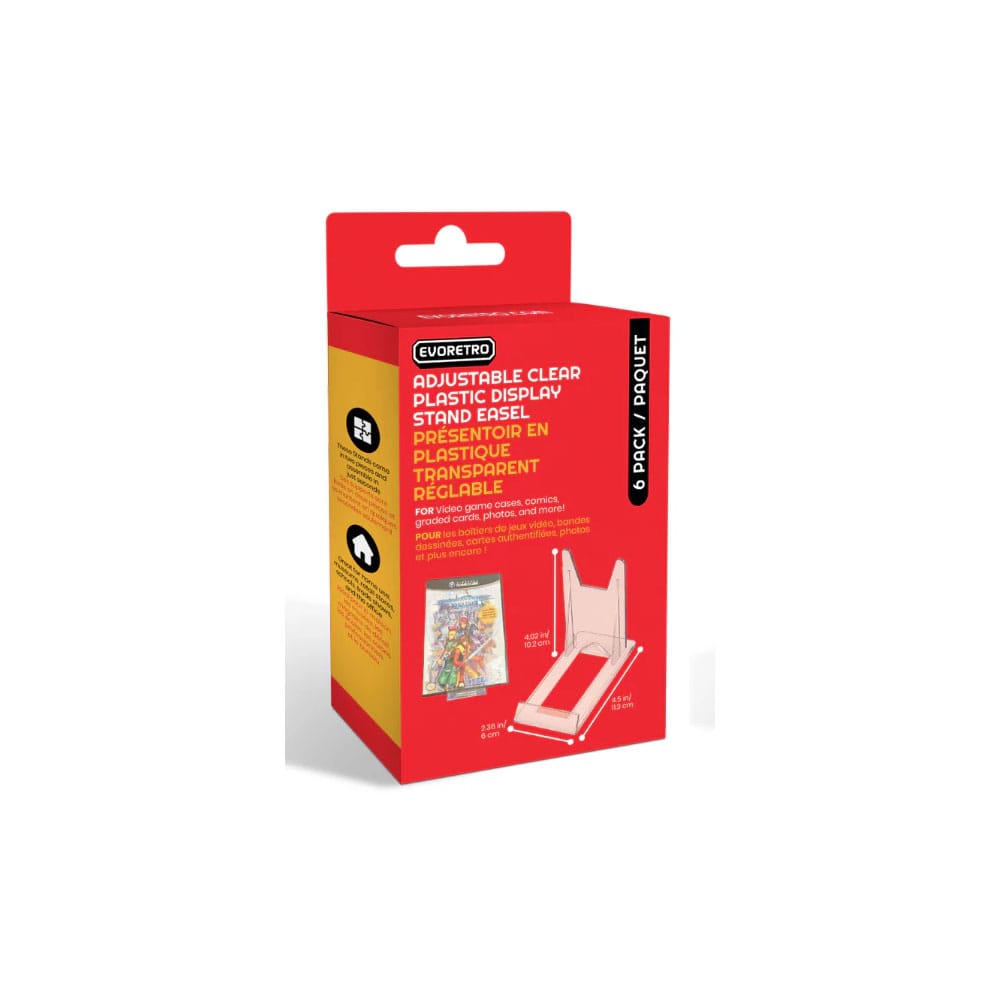 Adjustable Easel Stand 6-Pack Compatible with Video Game Cases - Image 4