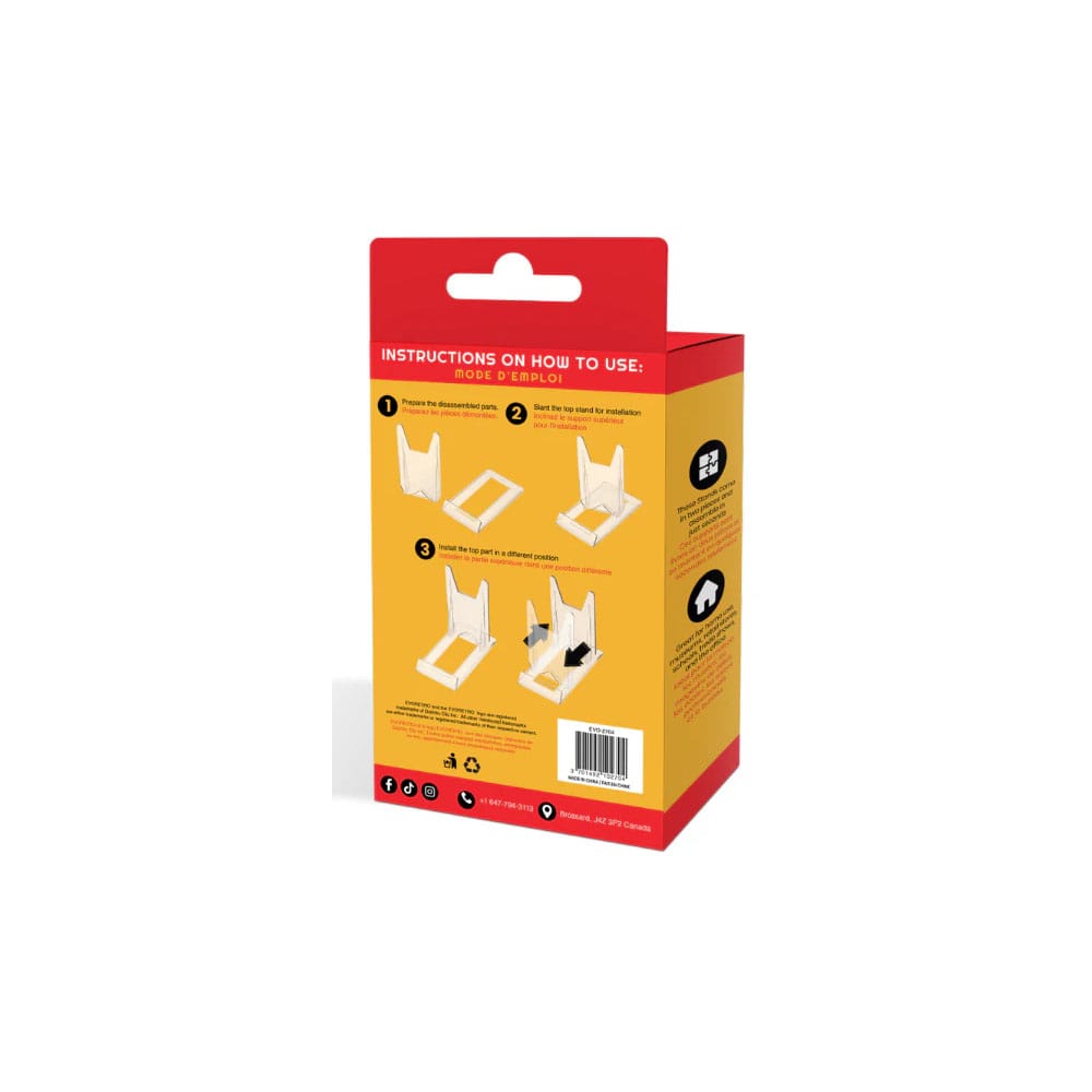 Adjustable Easel Stand 6-Pack Compatible with Video Game Cases - Image 5