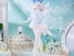 FuRyu Re:Zero Starting Life in Another World BiCute Pure Rem Little Wings 25cm