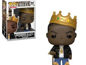 Funko Pop! Rocks The Notorious B.I.G. 77 Notorious B.I.G. With Crown