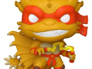 Funko Pop! Animation Teenage Mutant Ninja Turtles X Godzilla 2344 Michelangelo X King Ghidorah