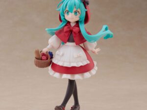FuRyu Hatsune Miku Desktop Fairy Hatsune Miku Little red riding hood 16cm