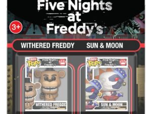 Funko Bitty Pop! Five Nights At Freddy's 2-Pack Withered Freddy & Sun & Moon