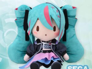 SEGA Character Vocal Series 01: Hatsune Miku Fuwa Petit Plush Figure Hatsune Miku Punk! M 22cm