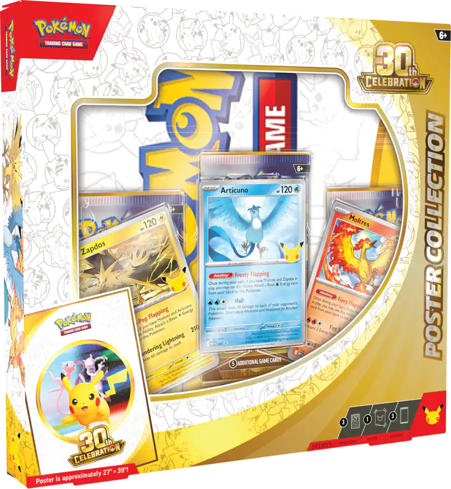 Pokémon TCG 30th Celebration Poster Collection