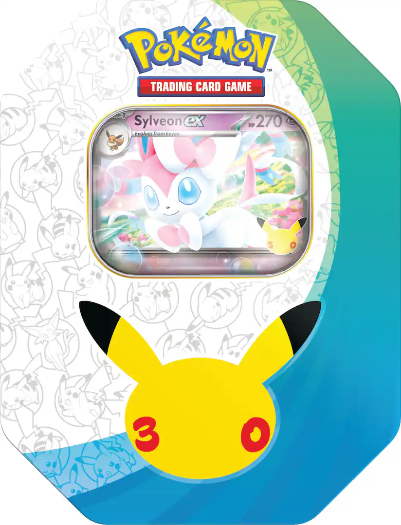 Pokémon TCG 30th Celebration ex Tin