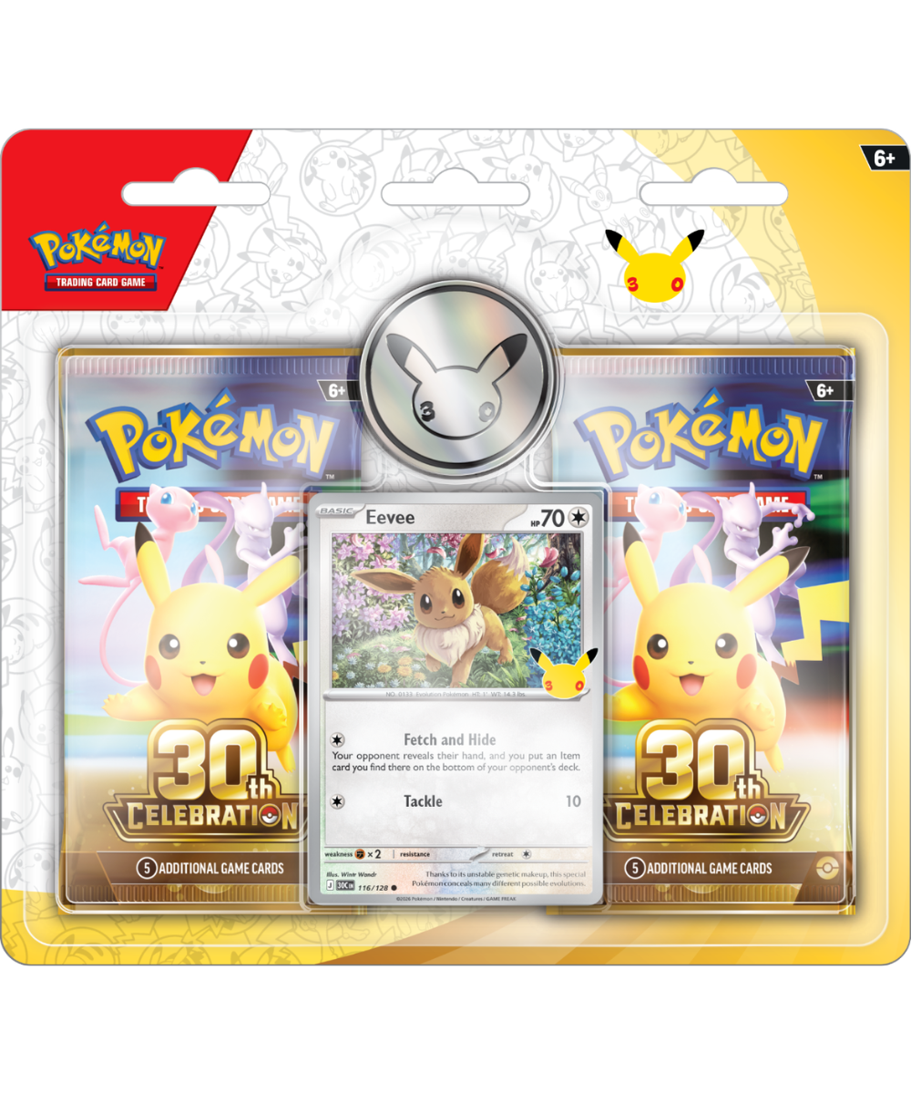 Pokémon TCG 30th Celebration 2-Pack Blister