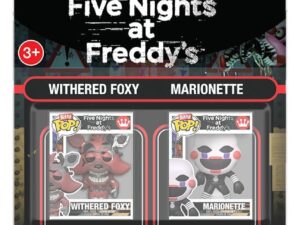 Funko Bitty Pop! Five Nights At Freddy's 2-Pack Withered Foxy & Marionette