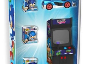 Funko Bitty Pop! Games Sonic The Hedgehog Bitty Sonic Starter Kit Sonic W/ Speed Star Sonic the Hedgehog 6-Pack