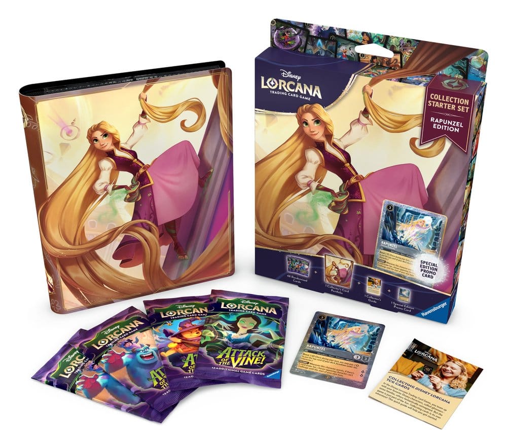 Disney Lorcana TCG Collector's Starter Set Rapunzel Edition *English Version* - Image 4